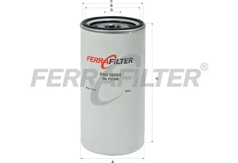Масляный фильтр FSO1022/2 FERRA FILTER Код: FSO1022/2