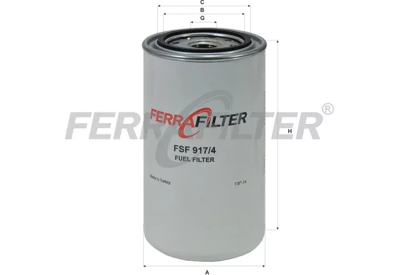 Топливный фильтр FERRA FILTER FSF917/4 Код: FSF917/4