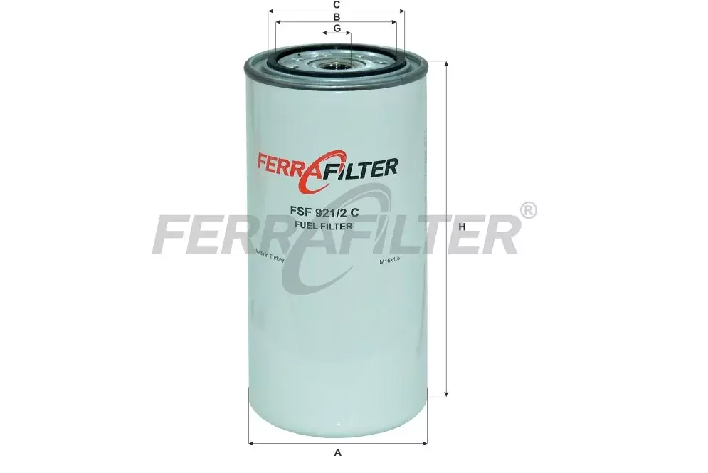 Топливный фильтр FSF921/2C FERRA FILTER Код: FSF921/2C