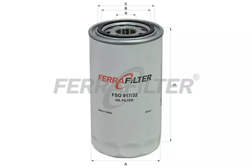 Масляный фильтр FSO917/32 FERRA FILTER Код: FSO917/32