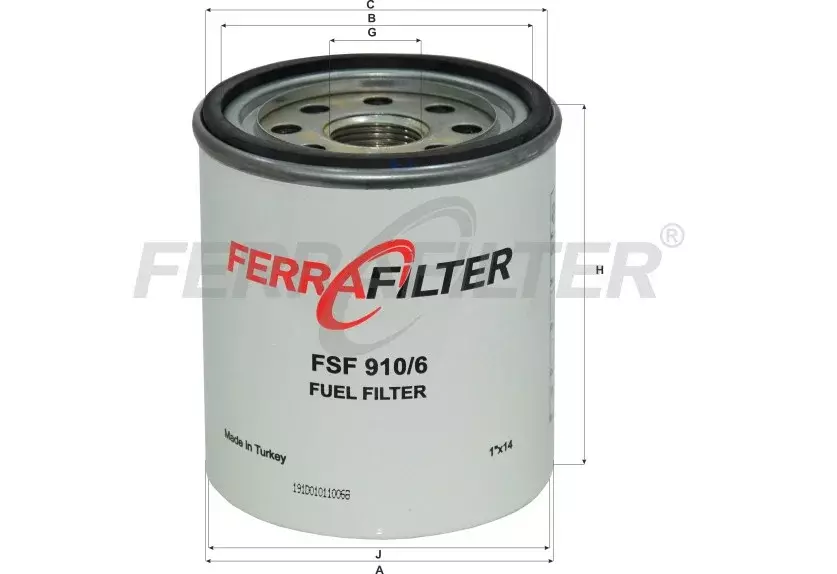 Топливный фильтр FERRA FILTER FSF910/6 Код: FSF910/6
