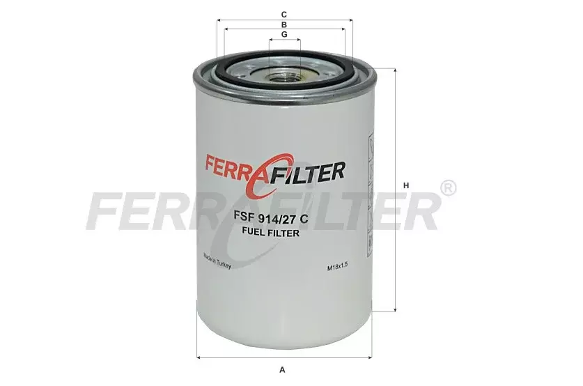 Топливный фильтр FERRA FILTER FSF914/27C Код: FSF914/27C