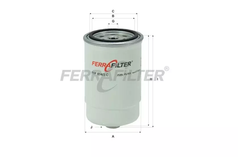 Топливный фильтр FERRA FILTER FSF814/3C Код: FSF814/3C