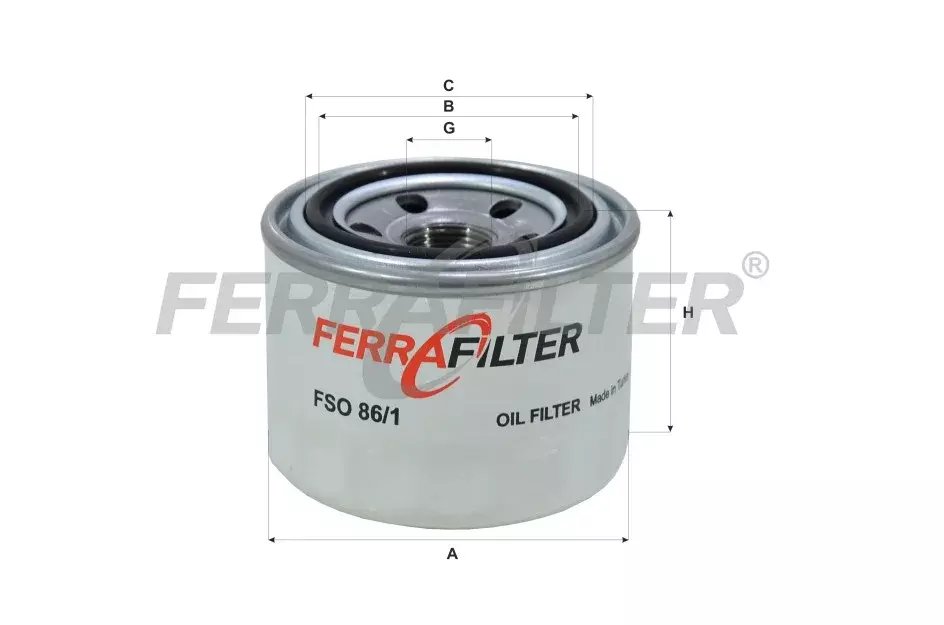 Масляный фильтр FERRA FILTER FSO86/1 Код: FSO86/1