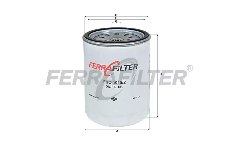 Масляный фильтр FERRA FILTER FSO1015/2 Код: FSO1015/2