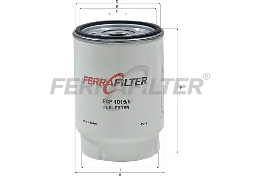 Топливный фильтр FERRA FILTER FSF1015/5 Код: FSF1015/5
