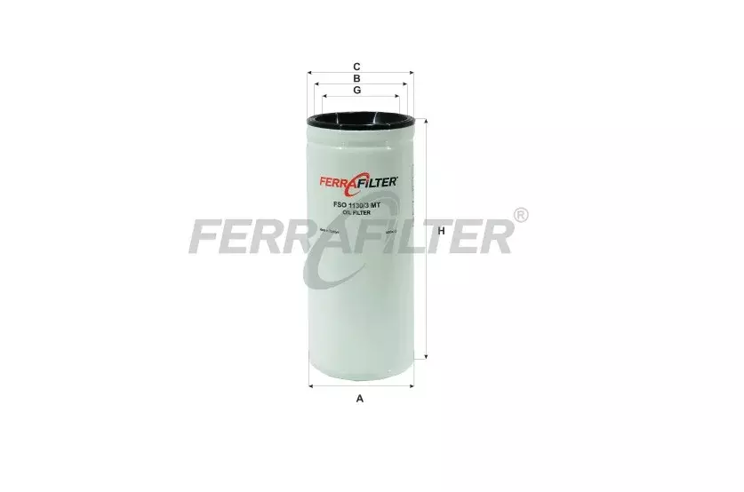 Масляный фильтр FERRA FILTER FSO1130/3MT Код: FSO1130/3MT