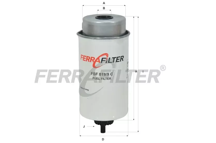 Топливный фильтр FERRA FILTER FSF819/9C Код: FSF819/9C