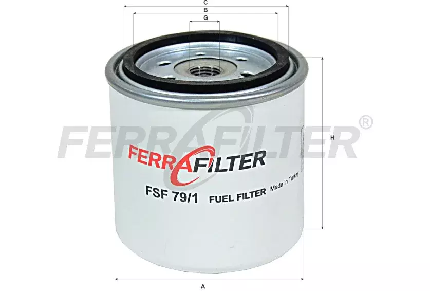 Топливный фильтр FERRA FILTER FSF79/1 Код: FSF79/1
