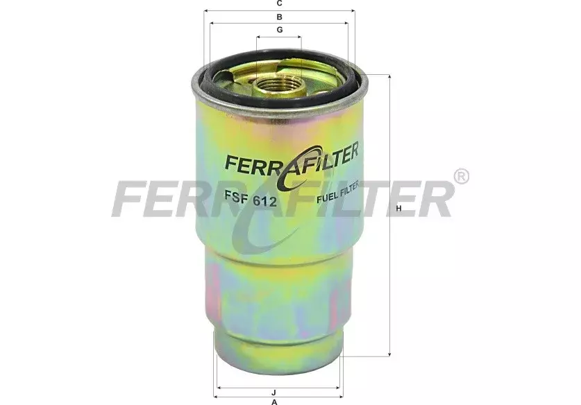 Топливный фильтр FERRA FILTER FSF612 Код: FSF612