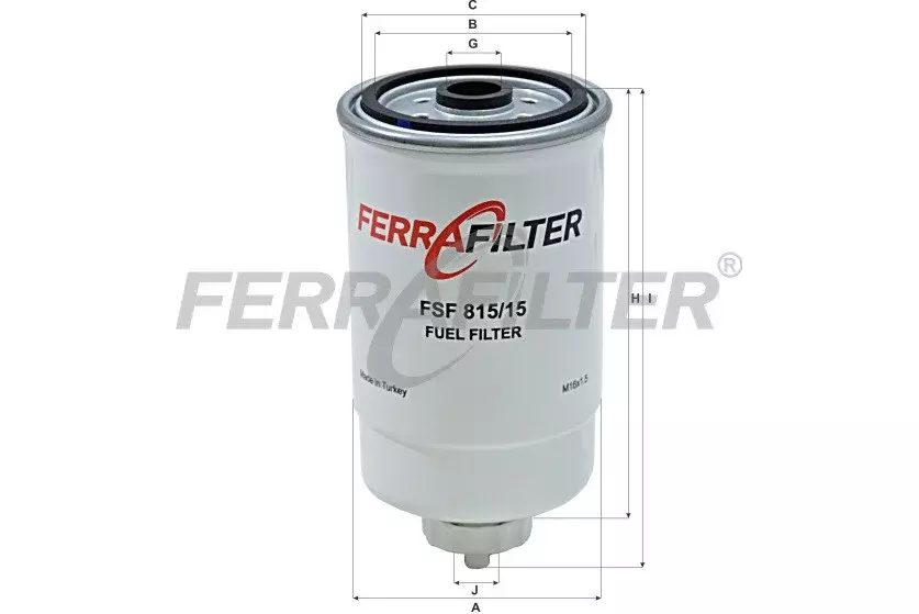 Топливный фильтр FERRA FILTER FSF815/15 Код: FSF815/15