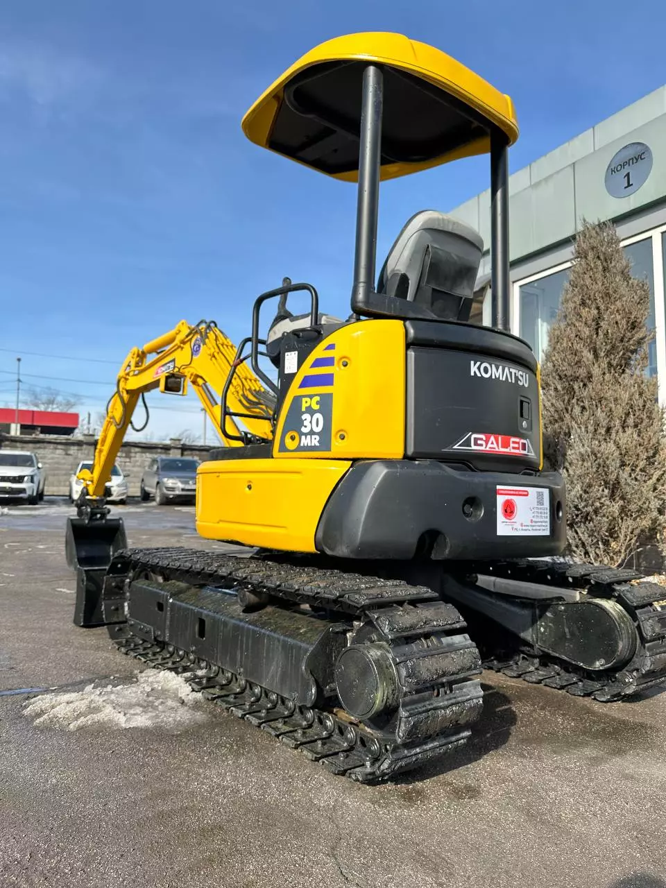 Komatsu PC30 MR - 3, Мини-экскаваторы