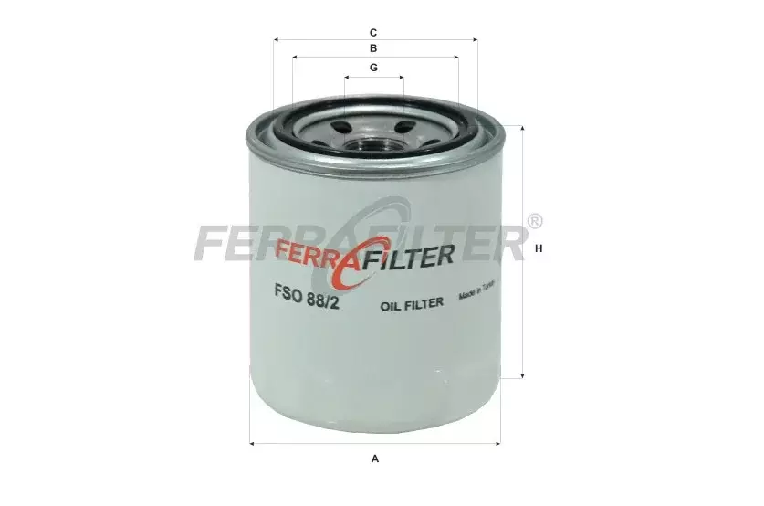 Масляный фильтр FERRA FILTER FSO88/2 Код: FSO88/2