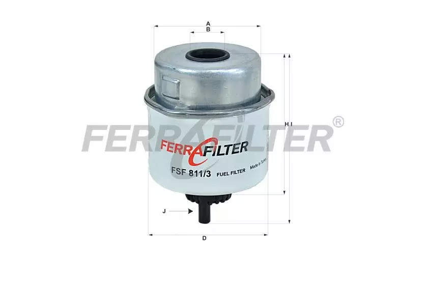 Топливный фильтр FERRA FILTER FSF811/3 Код: FSF811/3