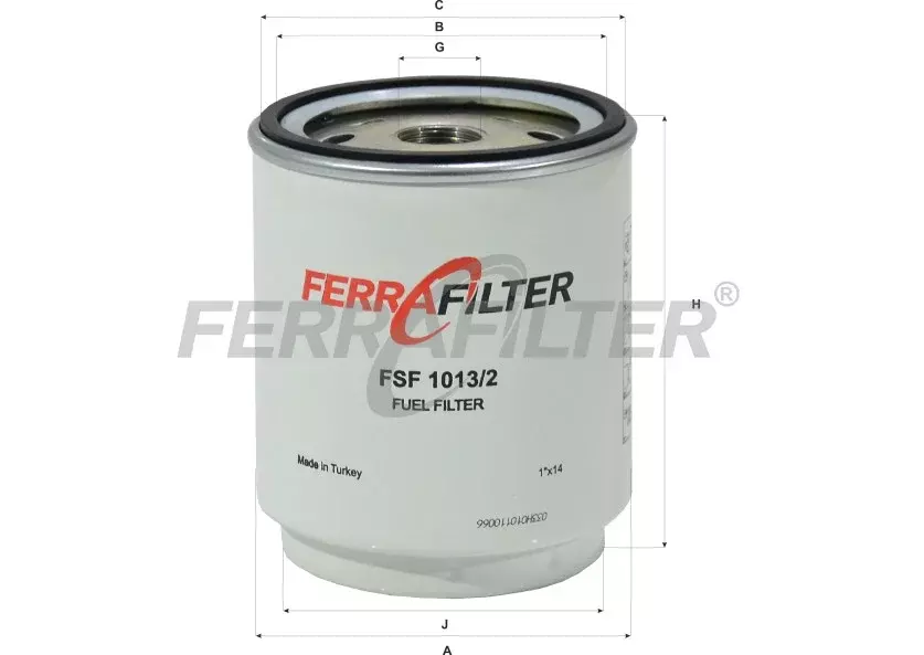 Топливный фильтр FERRA FILTER FSF1013/2 Код: FSF1013/2