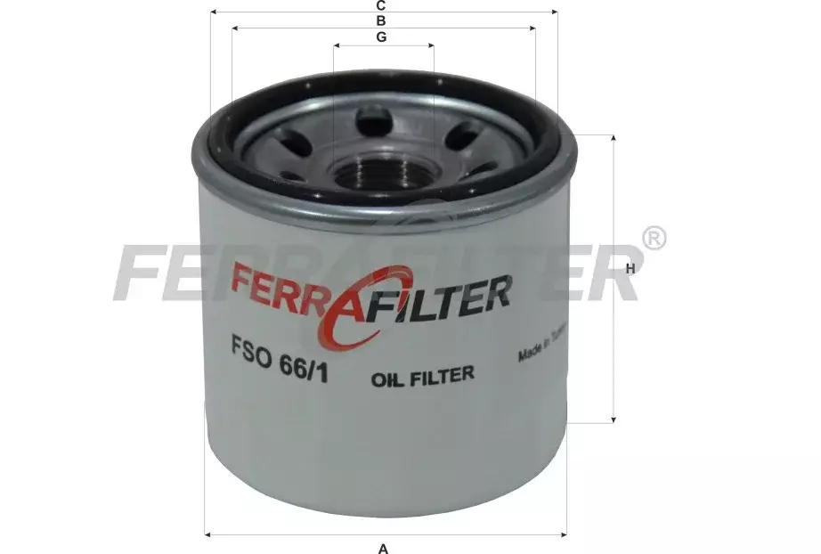 Масляный фильтр FERRA FILTER FSO66/1 Код: FSO66/1