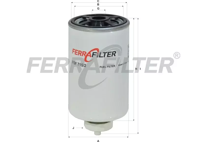 Топливный фильтр FERRA FILTER FSF715/2 Код: FSF715/2