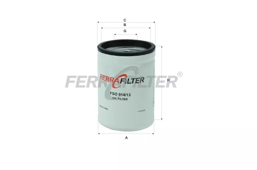 Масляный фильтр FERRA FILTER FSO914/13 Код: FSO914/13