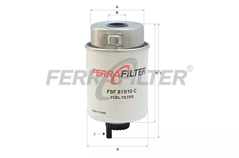 Топливный фильтр FERRA FILTER FSF815/10C Код: FSF815/10C