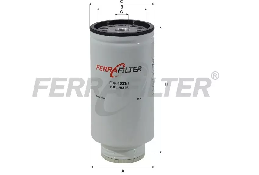 Топливный фильтр FSF1023/1 FERRA FILTER Код: FSF1023/1