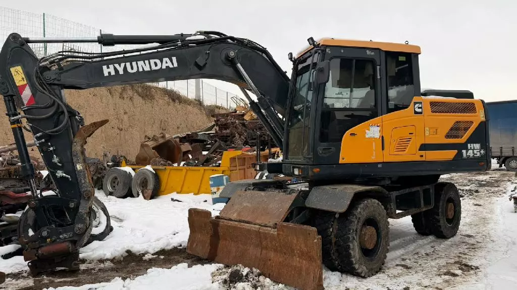 Hyundai hw145, Колесные экскаваторы