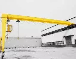 Полукозловой 10т, Козловые краны