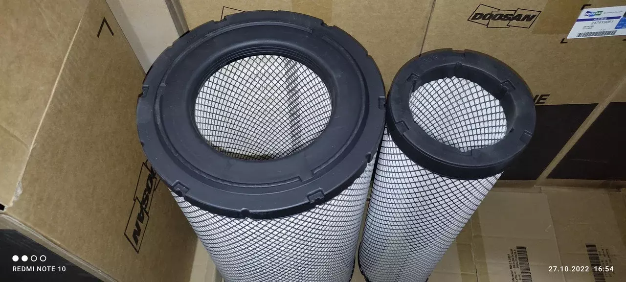 Фильтр воздушный комплект Doosan 474-00039/474-00040 Код: 474-00039/474-00040