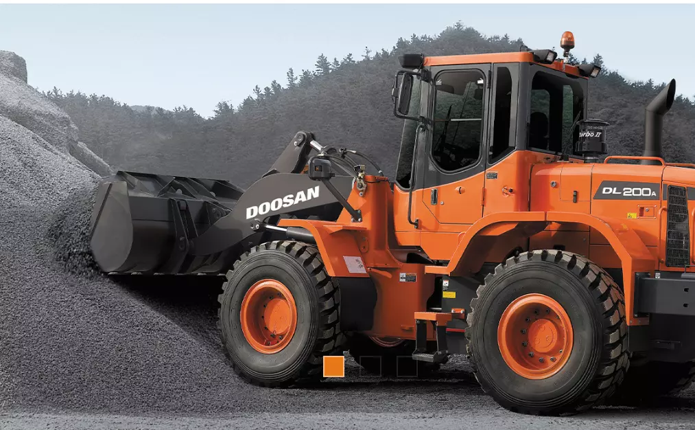 Doosan DL550A, Фронтальные погрузчики