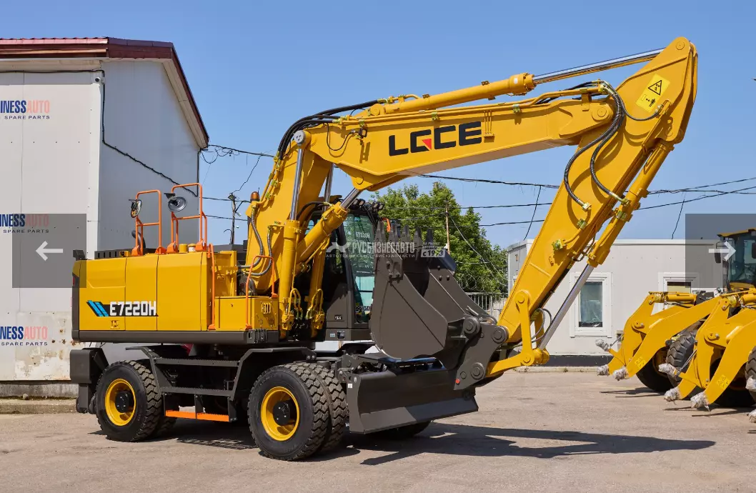 LGCE E7150H, Колесные экскаваторы