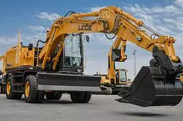 LGCE E7150H, Колесные экскаваторы