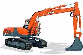 UMG E200NC, Гусеничные экскаваторы