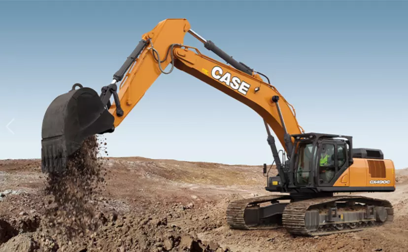 Case CX490C, Гусеничные экскаваторы