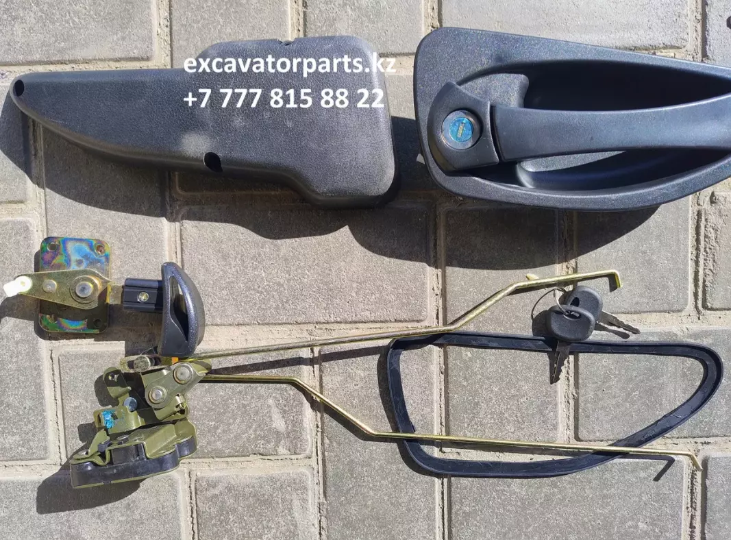 Ручка двери в сборе (замок) 72Q6-02121 для экскаватора Hyundai