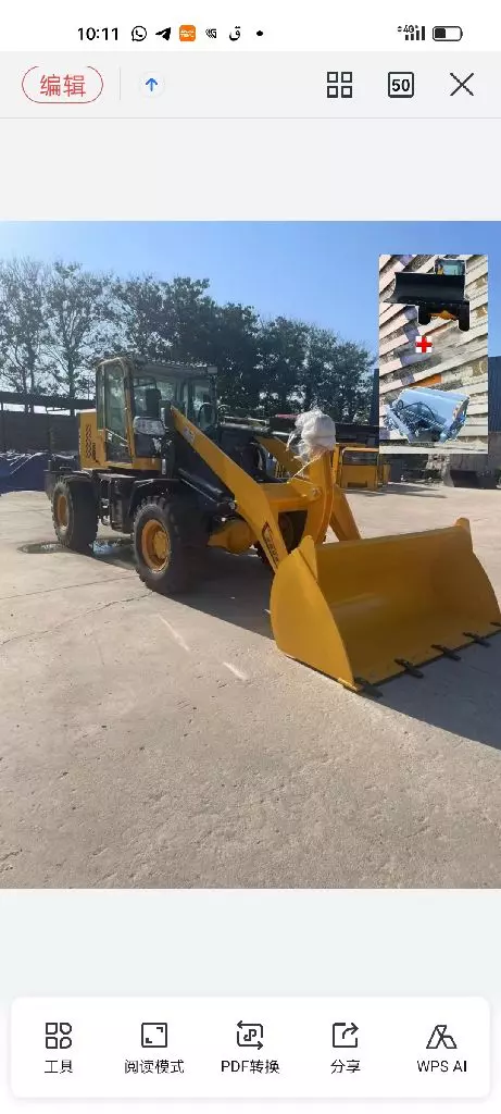 Taian Luyue WZ30-25, Мини-погрузчики