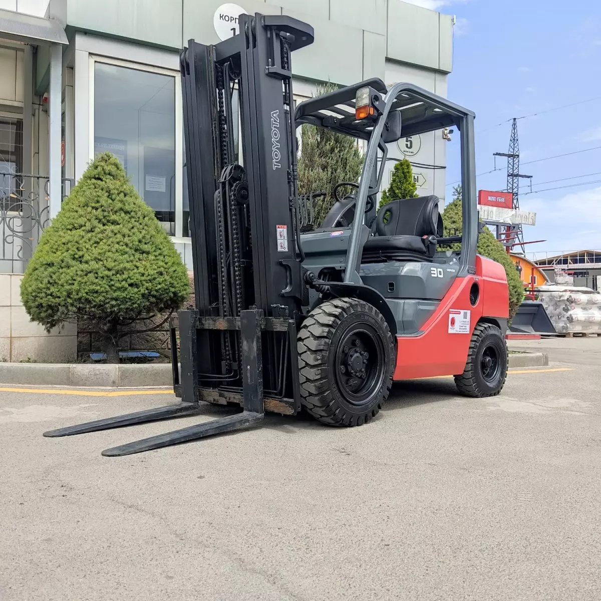 Toyota 8FG30 7208, Вилочные электропогрузчики