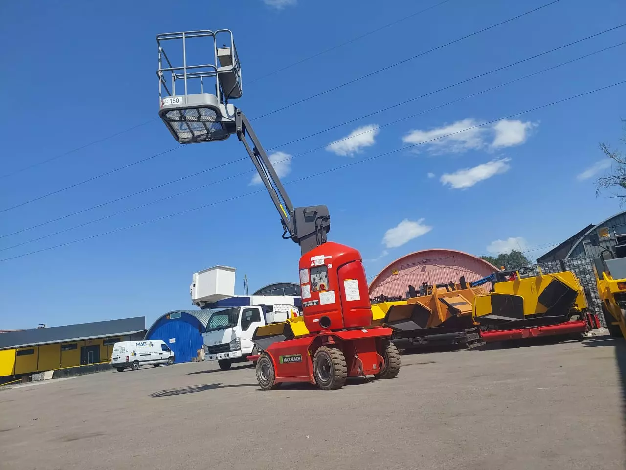 Maxreach M09MA, Самоходные электроные-вышки