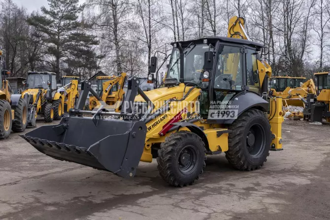 New Holland B80C, Экскаваторы-погрузчики