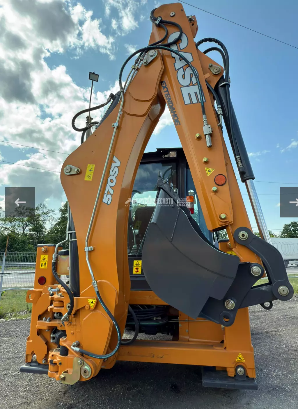 CASE 580SV, Экскаваторы-погрузчики