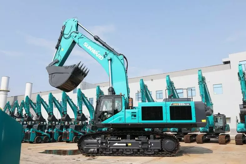 SUNWARD SWE950E-3H, Карьерные экскаваторы