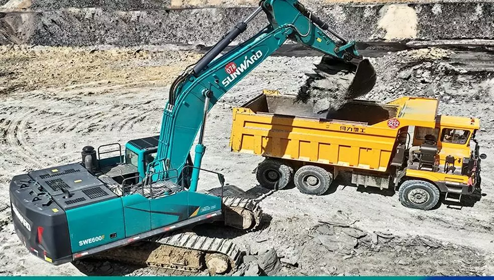 SUNWARD SWE600F, Карьерные экскаваторы