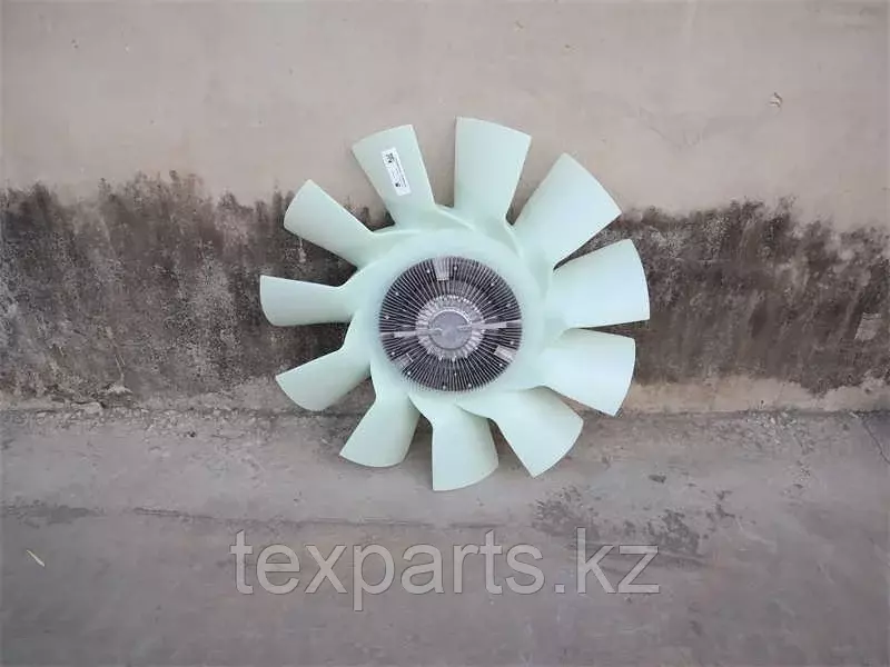 Гидромуфта вентилятора SHAANXI X3000 WP12 в сборе с вентилятора (оригинал) Код: 612640060228
