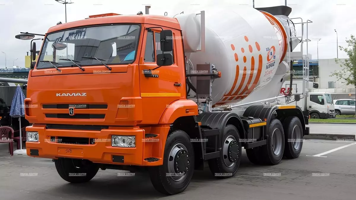 Камаз ПСС-141.50Э (АПТ-50) (шасси КАМАЗ-6540 8х4), Автобетоносмесители