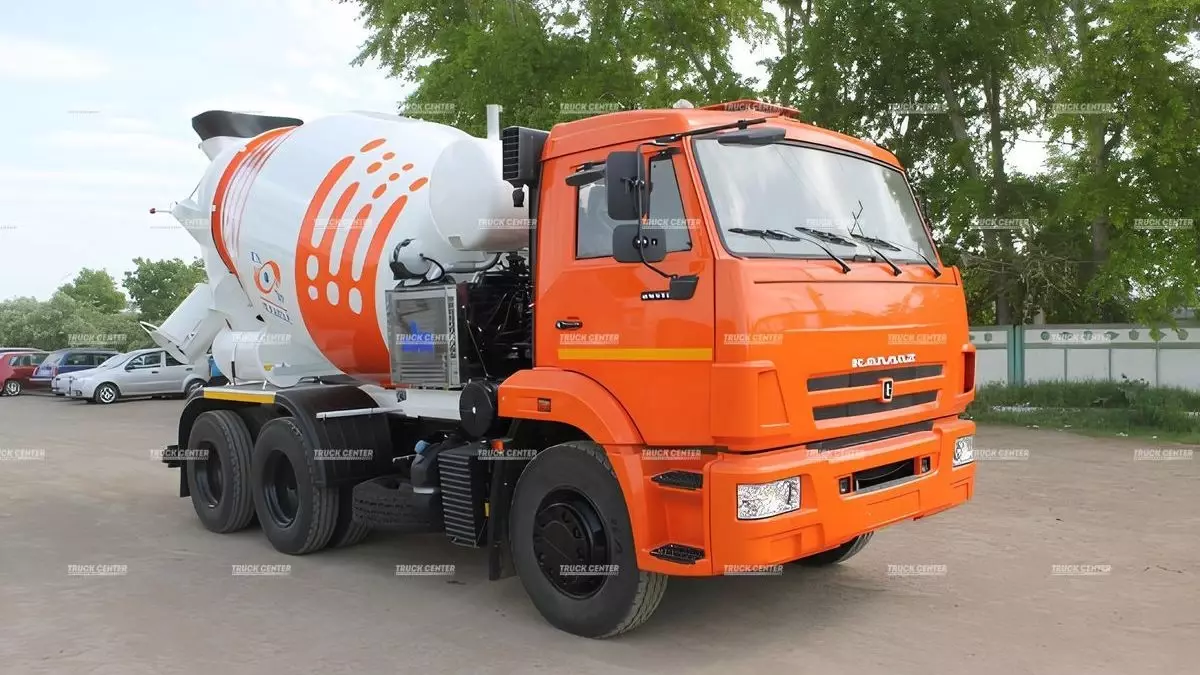 Камаз ПМС-328-02 (шасси КАМАЗ-65115 6х4), Автобетоносмесители