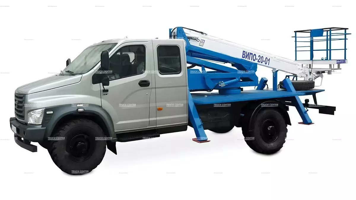 АГП-18.04 на шасси ГАЗ-3309, Автовышки