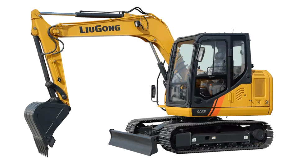 LiuGong 908E, Гусеничные экскаваторы