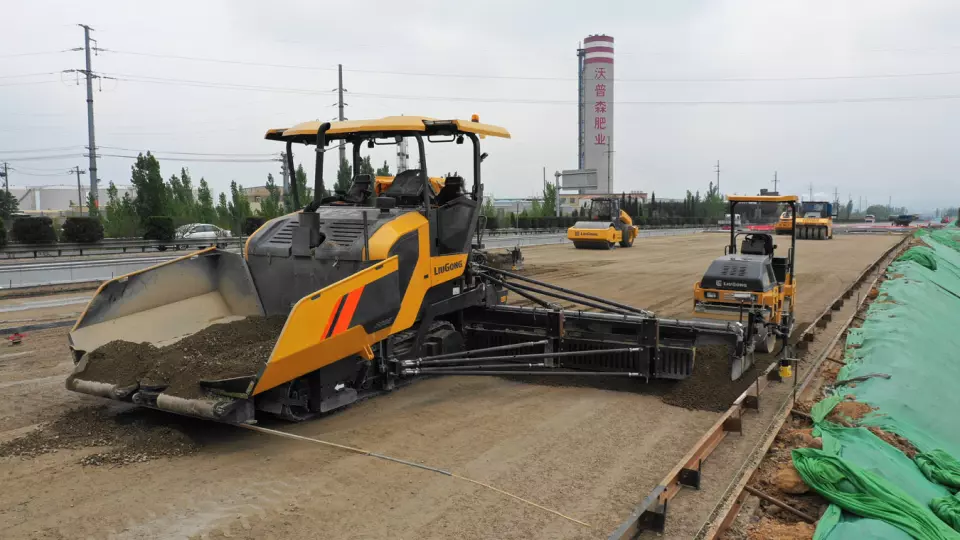 LiuGong 506E, Асфальтоукладчики