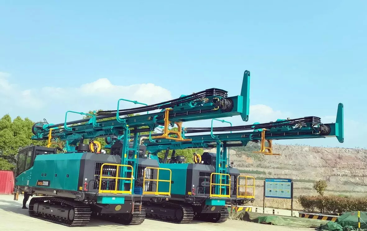 SUNWARD SWDB200B, Буровые станки для устройства свай