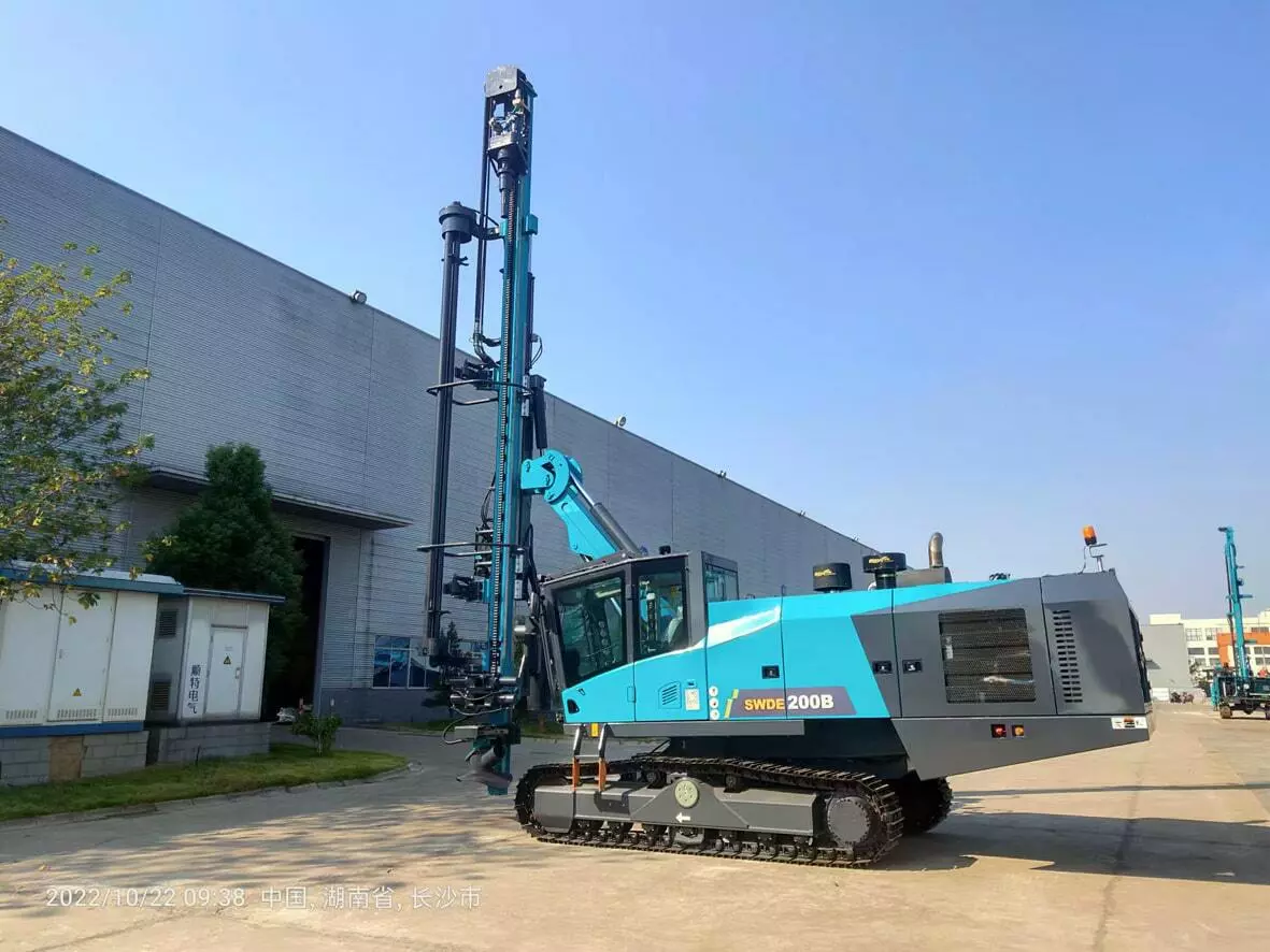SUNWARD SWDE200B, Буровые станки для устройства свай