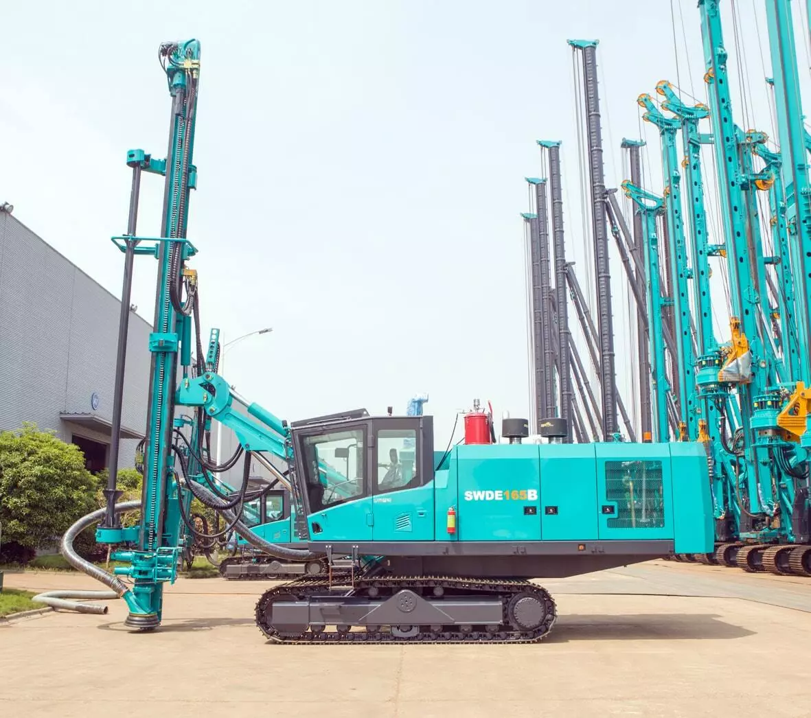 SUNWARD SWDE165B, Буровые станки для устройства свай