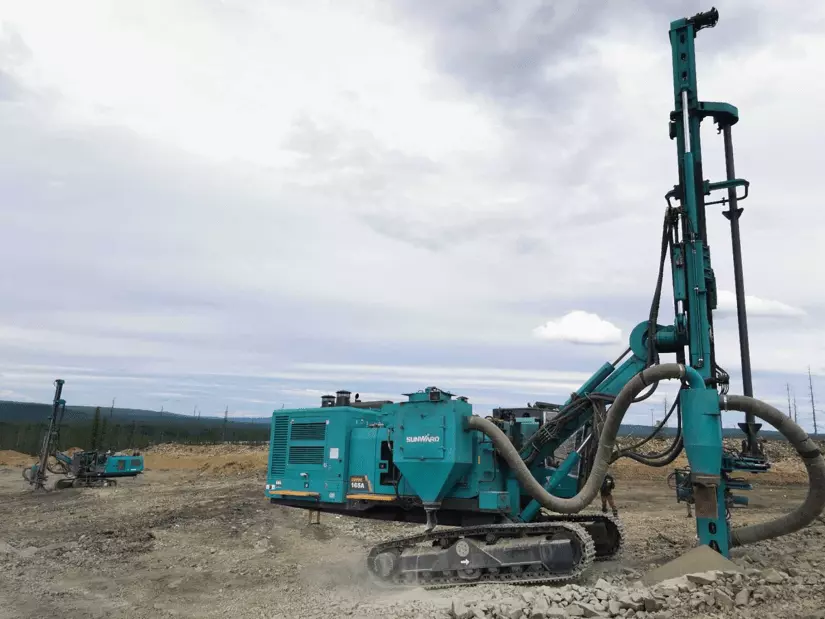 SUNWARD SWDE165A, Буровые станки для устройства свай